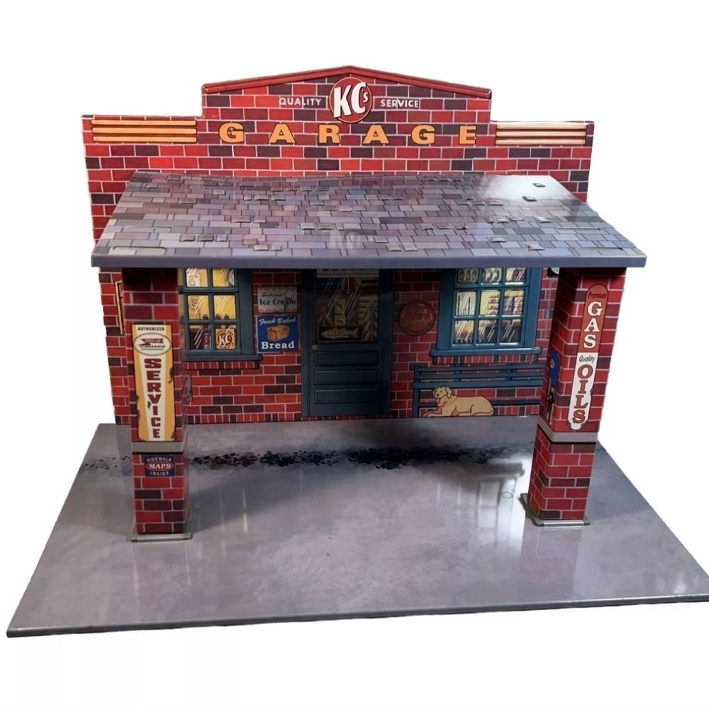 Hallmark Kiddie Car Classics   Kiddie Car Corner Collection KC's Garage